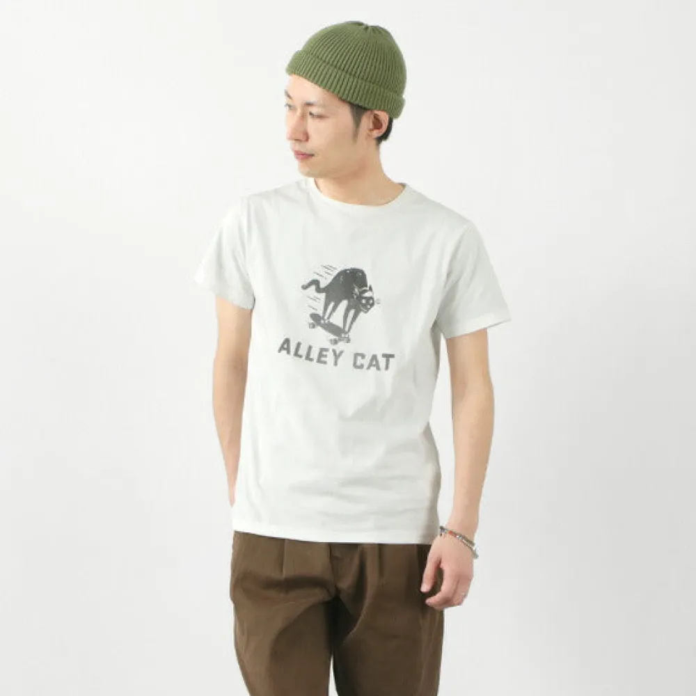 REMI RELIEF T-Shirts^/ LW processed T-shirt (ALLEY CAT)