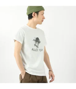 REMI RELIEF T-Shirts^/ LW processed T-shirt (ALLEY CAT)