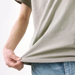 REMI RELIEF T-Shirts^/ LW processed V-neck T-shirt