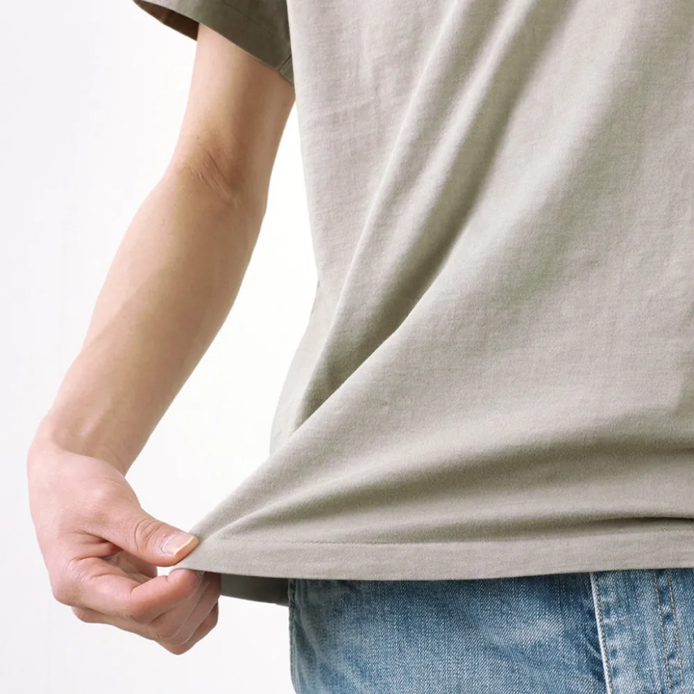 REMI RELIEF T-Shirts^/ LW processed V-neck T-shirt