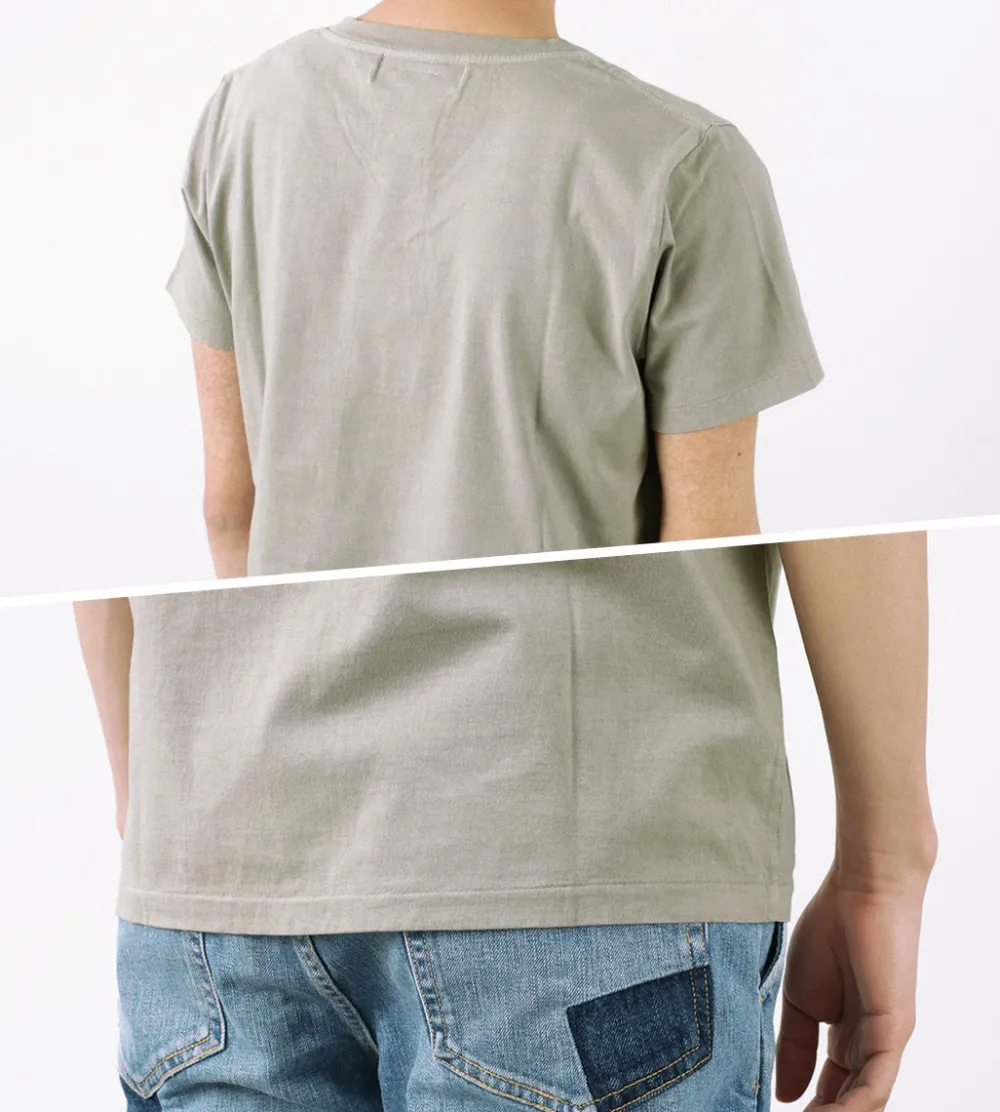 REMI RELIEF T-Shirts^/ LW processed V-neck T-shirt