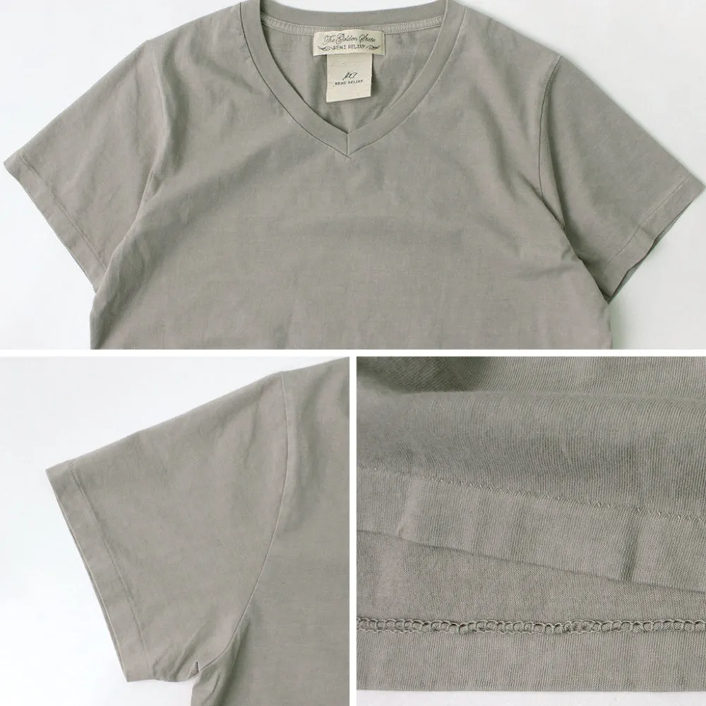 REMI RELIEF T-Shirts^/ LW processed V-neck T-shirt