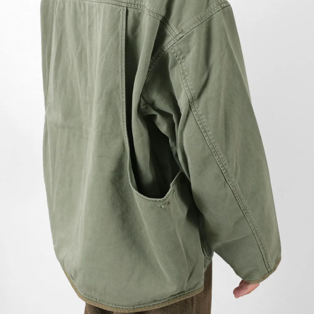 REMI RELIEF Jackets^/ Military satin Jacket
