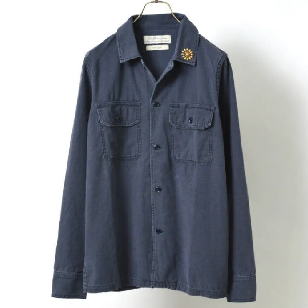 REMI RELIEF Jackets^/ Military Shirt (Flower Studded)