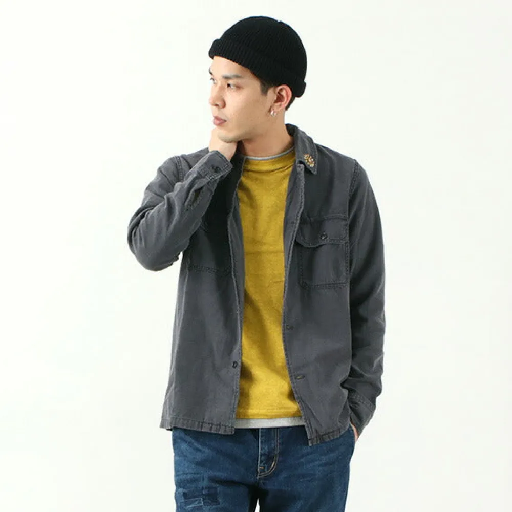 REMI RELIEF Jackets^/ Military Shirt (Flower Studded)