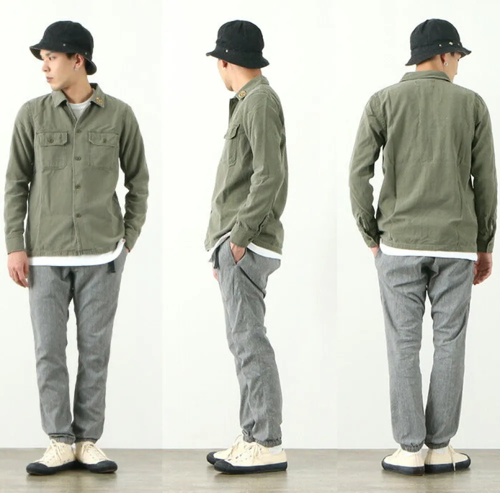 REMI RELIEF Jackets^/ Military Shirt (Flower Studded)