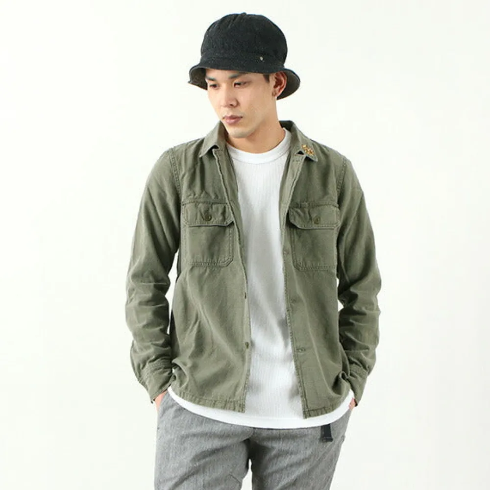 REMI RELIEF Jackets^/ Military Shirt (Flower Studded)