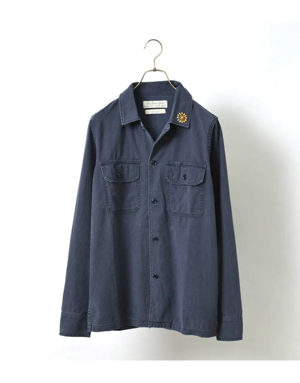 REMI RELIEF Jackets^/ Military Shirt (Flower Studded)