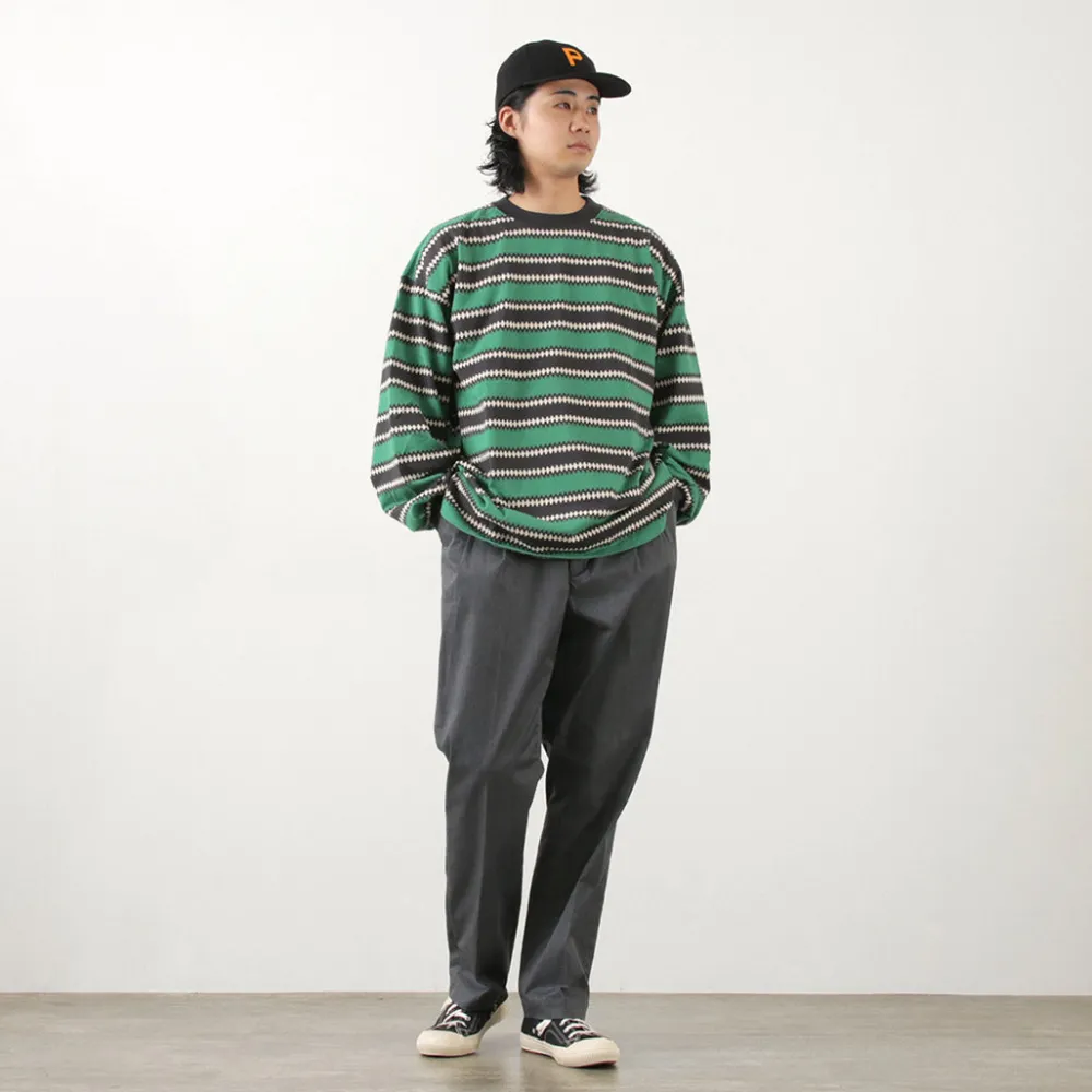 REMI RELIEF T-Shirts^/ Native Striped Long Tee