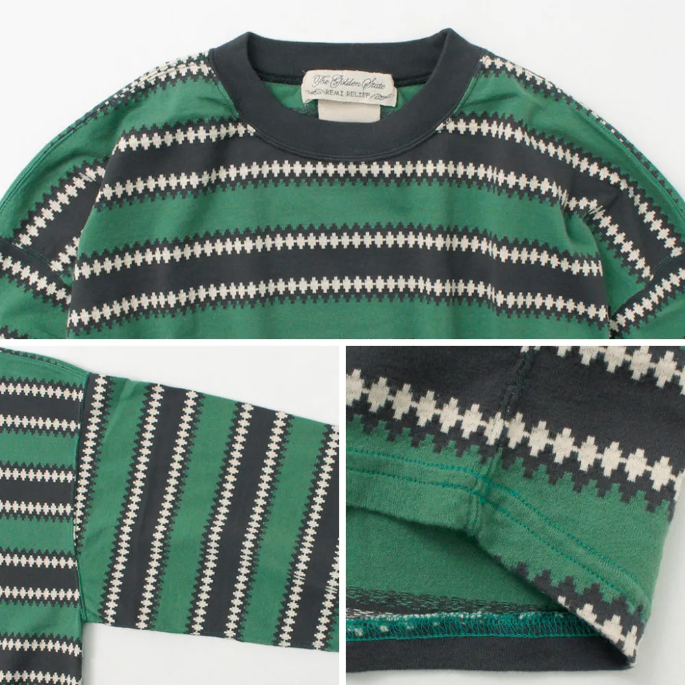 REMI RELIEF T-Shirts^/ Native Striped Long Tee
