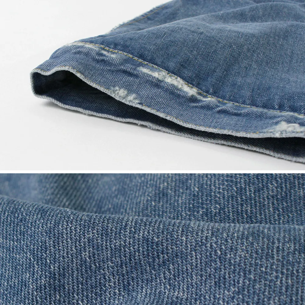 REMI RELIEF Jackets^/ 14OZ DENIM 1st JKT (repaired) blue