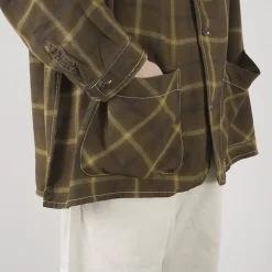 REMI RELIEF Shirts^/ Rayon Plaid Shirt