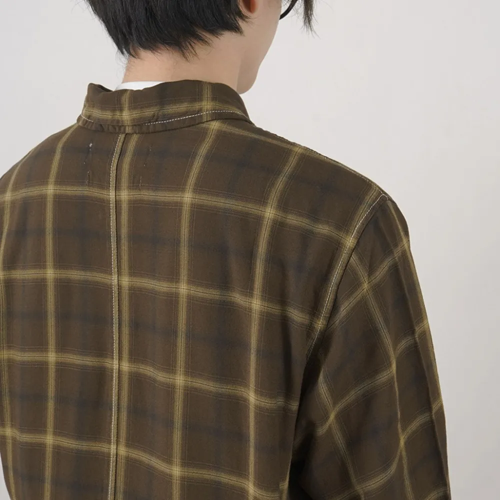REMI RELIEF Shirts^/ Rayon Plaid Shirt