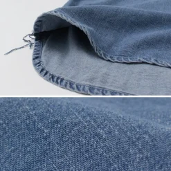 REMI RELIEF Shirts^/ SHORT DENIM WESTERN SHIRT