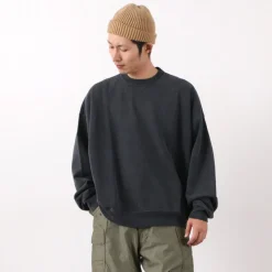 REMI RELIEF Sweatshirts^/ SP Processed Lining BIG Size Crew
