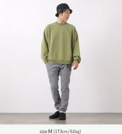 REMI RELIEF Sweatshirts^/ SP Processed Lining BIG Size Crew