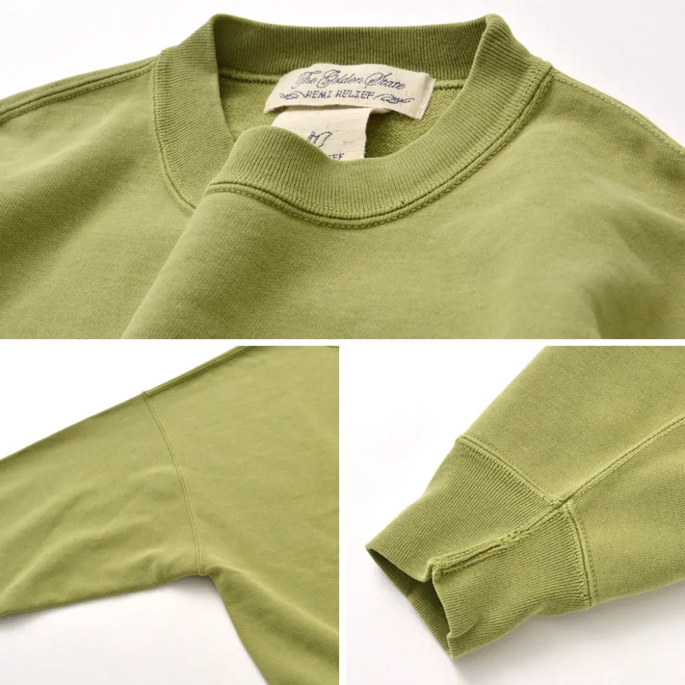 REMI RELIEF Sweatshirts^/ SP Processed Lining BIG Size Crew