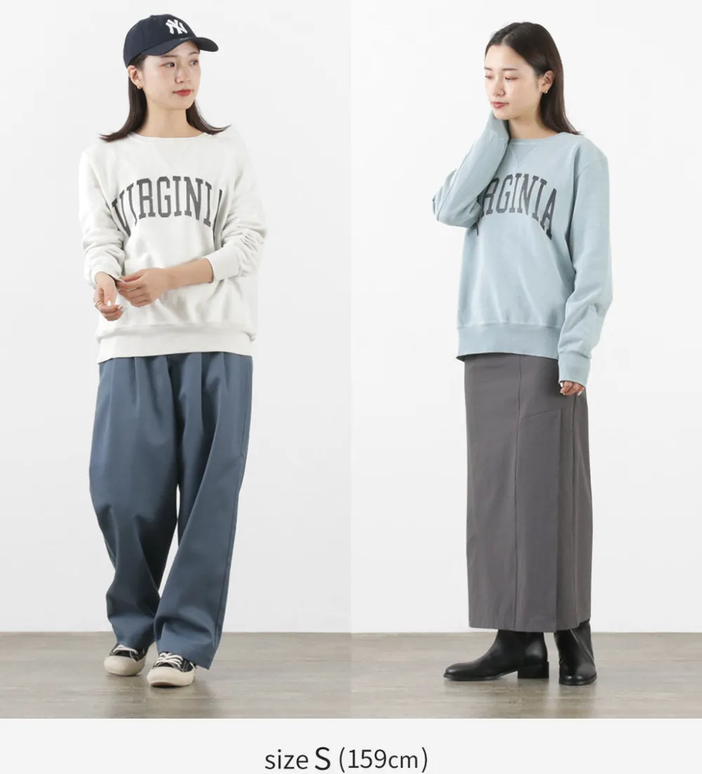 REMI RELIEF Sweatshirts^/ SP processed back pile crew (VIRGINIA) Sweatshirt