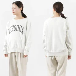 REMI RELIEF Sweatshirts^/ SP processed back pile crew (VIRGINIA) Sweatshirt