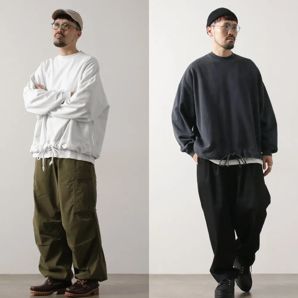 REMI RELIEF Sweatshirts^/ SP Processed Lined Outdoor BIG Size Crew
