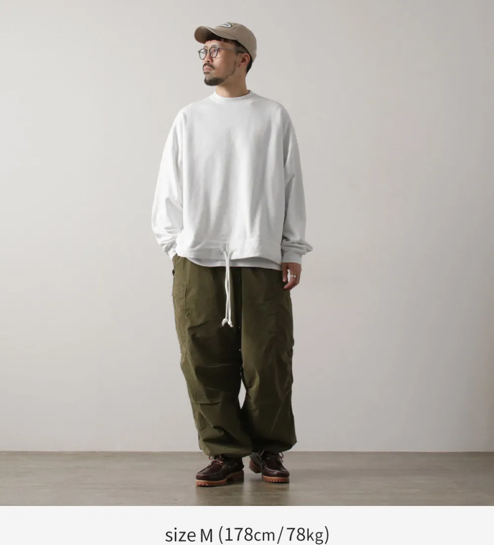 REMI RELIEF Sweatshirts^/ SP Processed Lined Outdoor BIG Size Crew