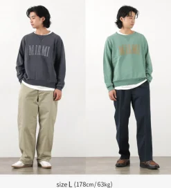 REMI RELIEF Sweatshirts^/ SP processed lined crew (MIAMI)