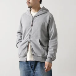 REMI RELIEF Sweatshirts^/ SP processing Pile-lining ZIP Hoodie (Plain)