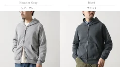REMI RELIEF Sweatshirts^/ SP processing Pile-lining ZIP Hoodie (Plain)