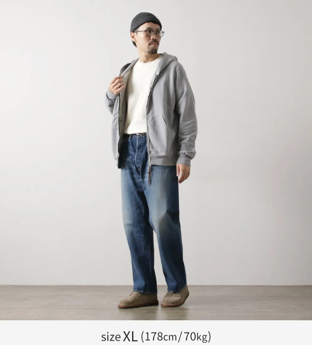 REMI RELIEF Sweatshirts^/ SP processing Pile-lining ZIP Hoodie (Plain)
