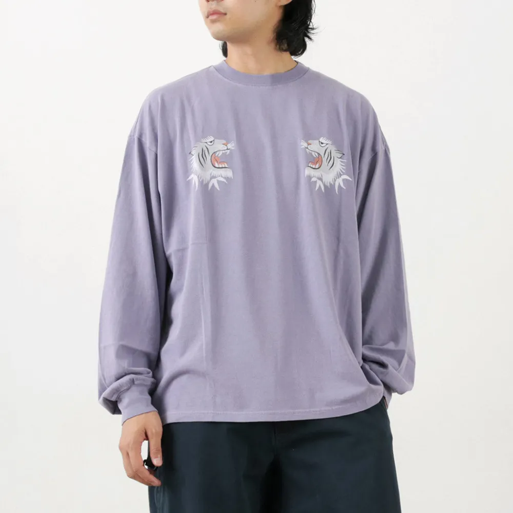 REMI RELIEF T-Shirts^/ Special Order HARD Special Processing 20 Jersey Long Sleeve T-Shirt (Tiger Pattern)