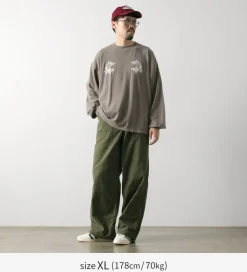 REMI RELIEF T-Shirts^/ Special Order HARD Special Processing 20 Jersey Long Sleeve T-Shirt (Tiger Pattern)