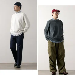 REMI RELIEF Sweatshirts^/ SP-Finished Pile Crew (Solid Color)