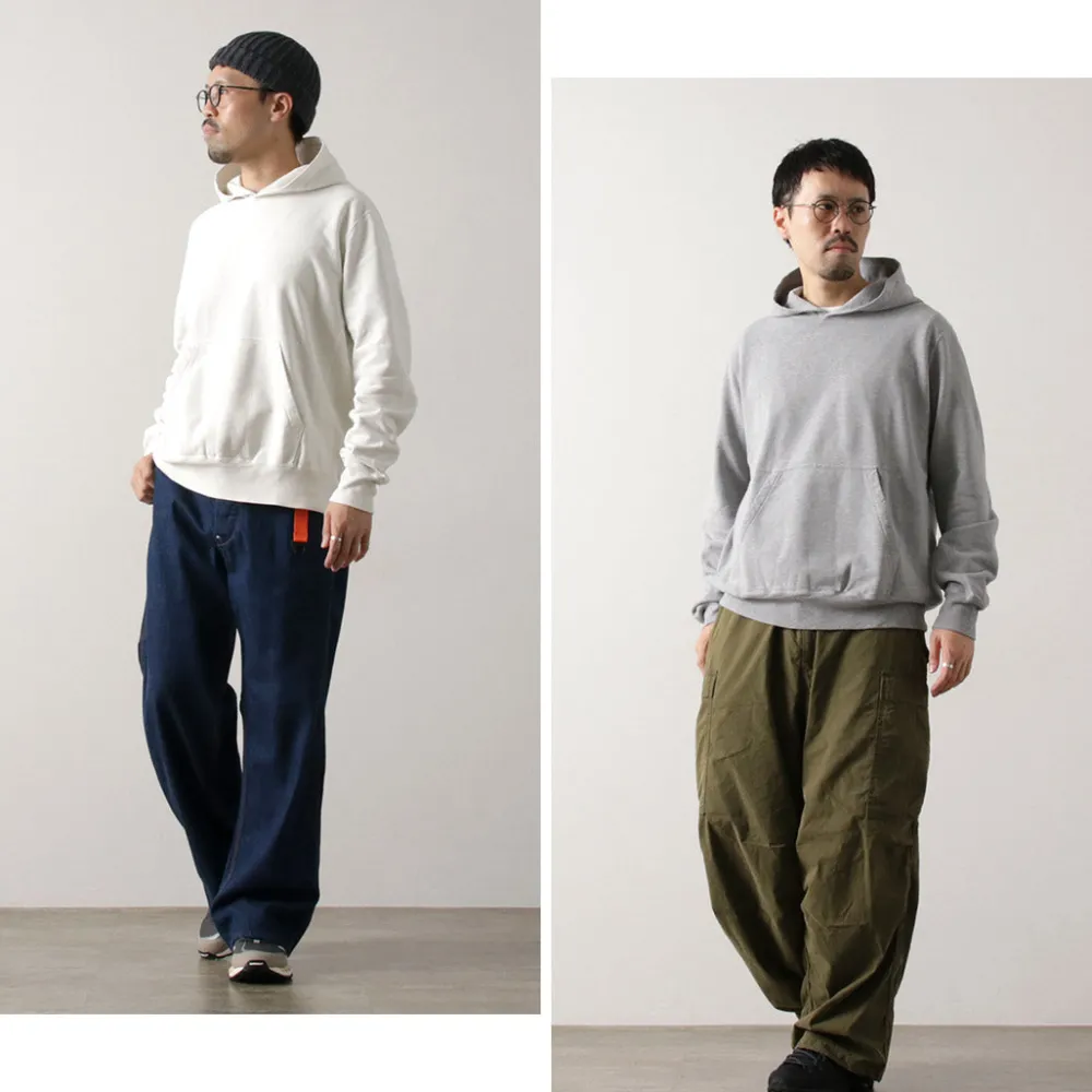 REMI RELIEF Sweatshirts^/ SP-Finished Pile Hoodie (Solid Color)