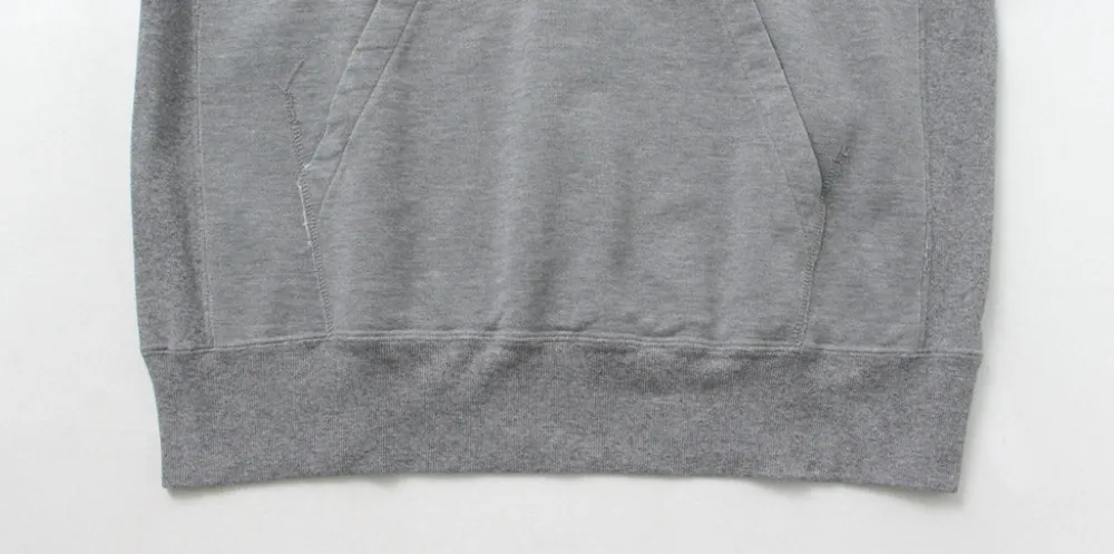 REMI RELIEF Sweatshirts^/ SP-Finished Pile Hoodie (Solid Color)