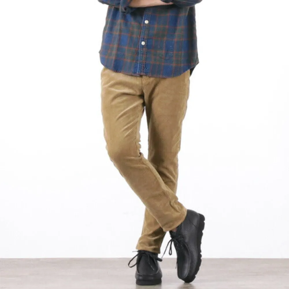 REMI RELIEF Trousers^/ Stretch Corduroy Easy Pants