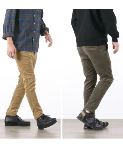REMI RELIEF Trousers^/ Stretch Corduroy Easy Pants