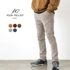 REMI RELIEF Trousers^/ Stretch Corduroy Easy Pants