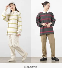 REMI RELIEF T-Shirts^/ Stripe Rugger Shirt