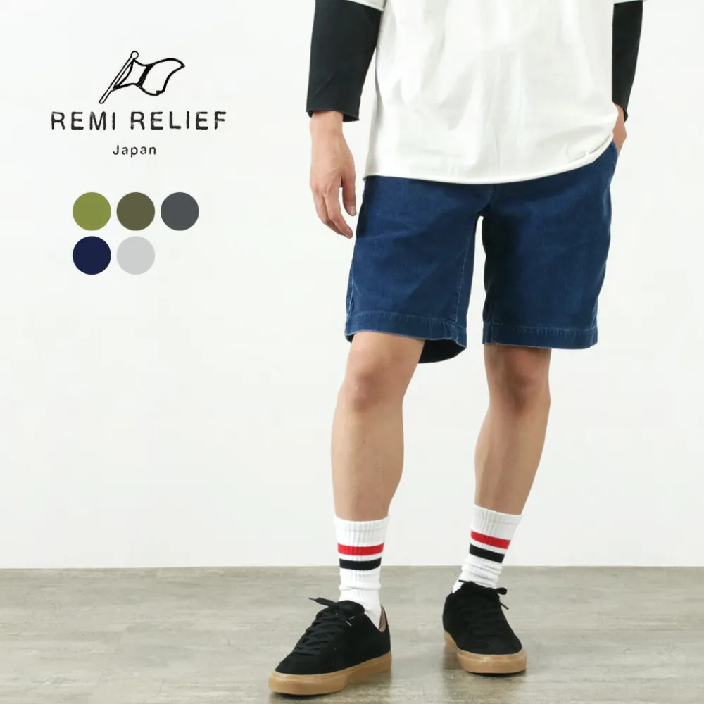 REMI RELIEF Shorts^/ Sulfured Corduroy Regular Shorts