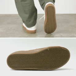 REPRODUCTION OF FOUND Sneakers^/ German military trainers Shrink leather Sneaker