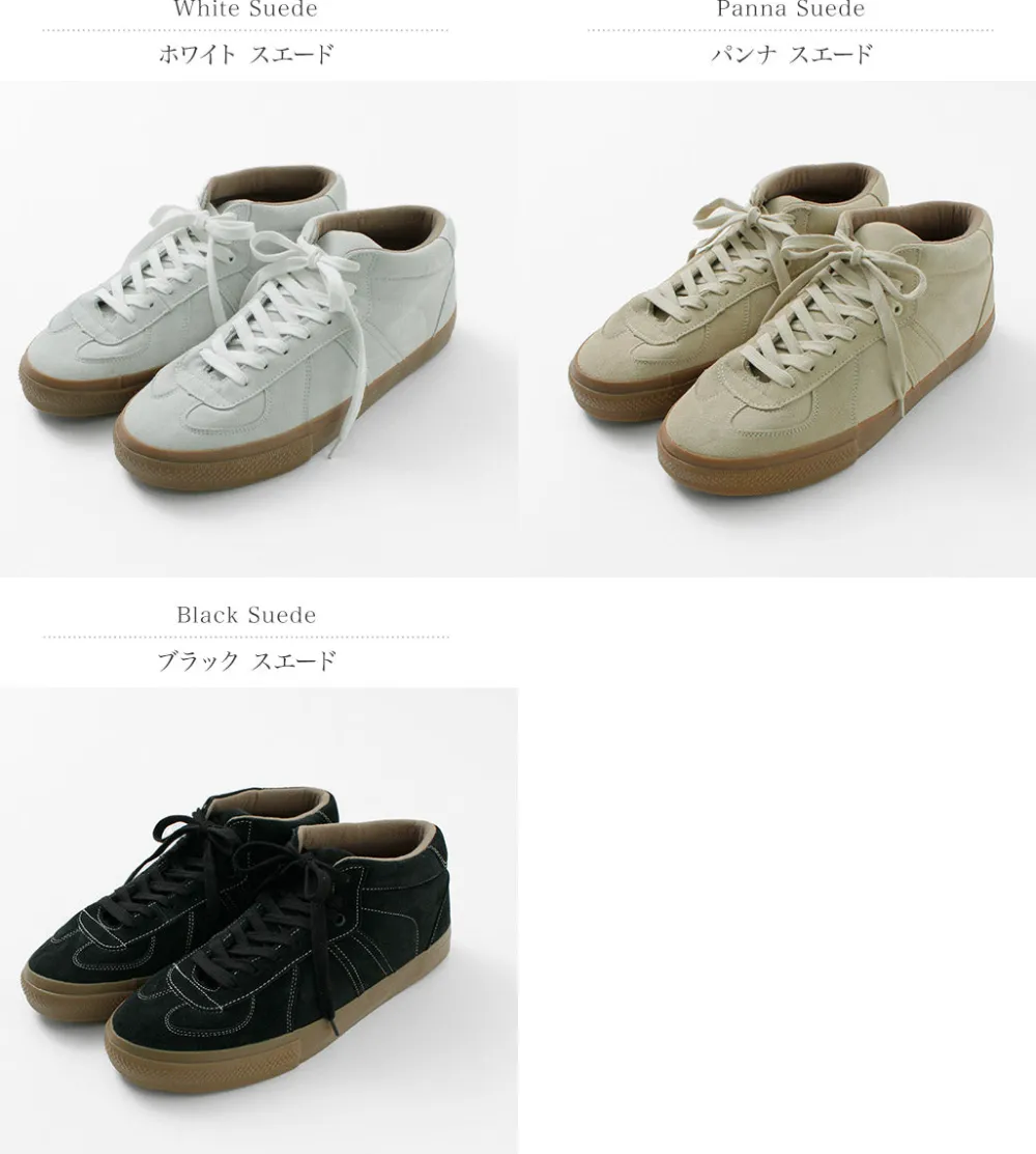 REPRODUCTION OF FOUND Sneakers^/ German military trainers half cut shrink leather Sneaker