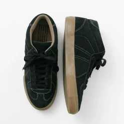 REPRODUCTION OF FOUND Sneakers^/ German military trainers half cut shrink leather Sneaker