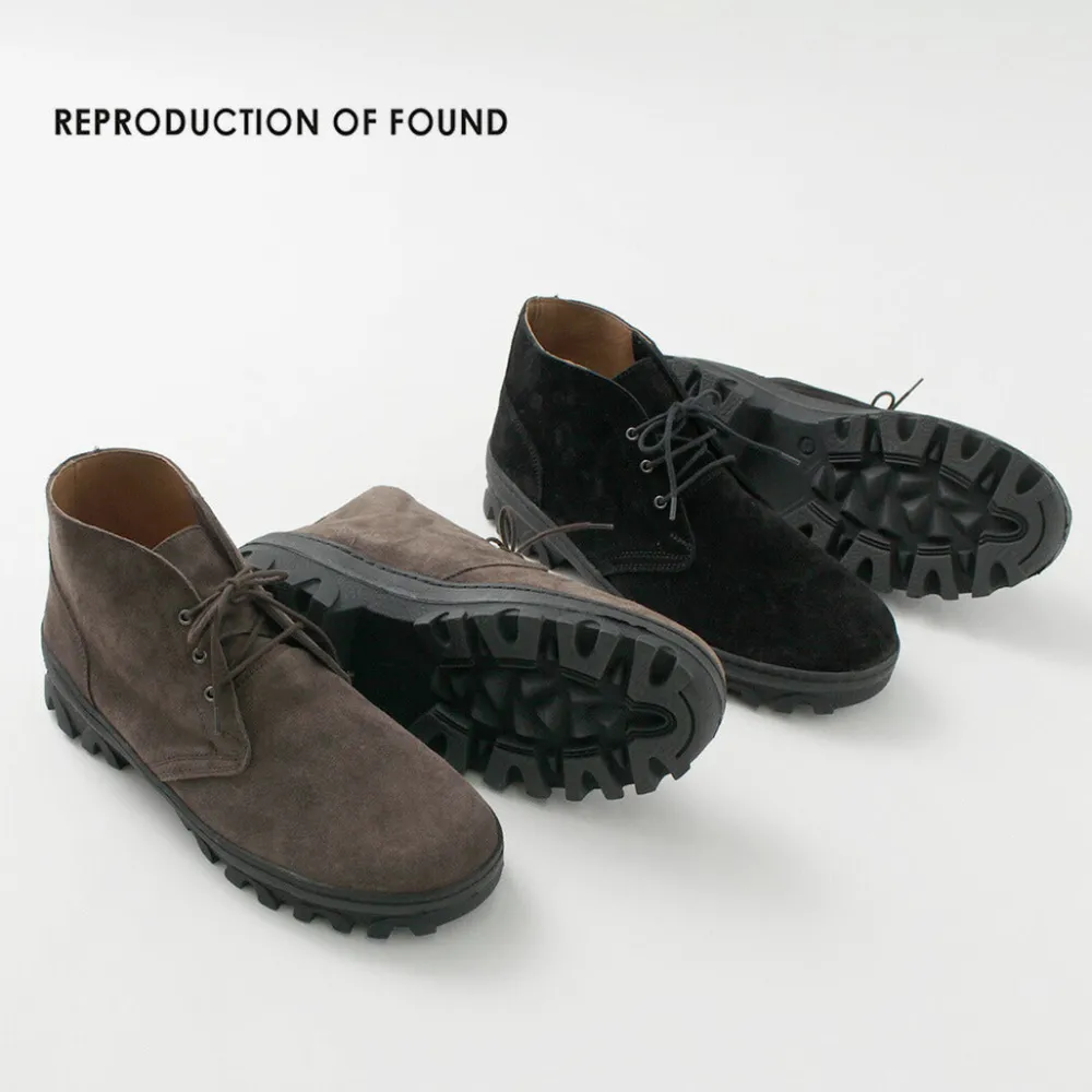 REPRODUCTION OF FOUND Leather Shoes & Boots^/ US Navy Military Chukka Leather Boots