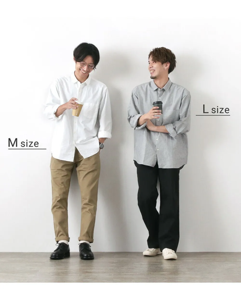 ROCOCO Shirts^/ American Ox Wide Shirt Regular Collar