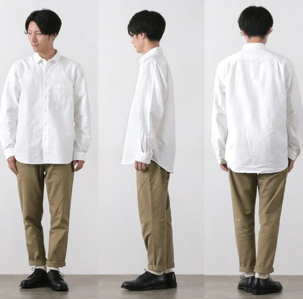 ROCOCO Shirts^/ American Ox Wide Shirt Regular Collar