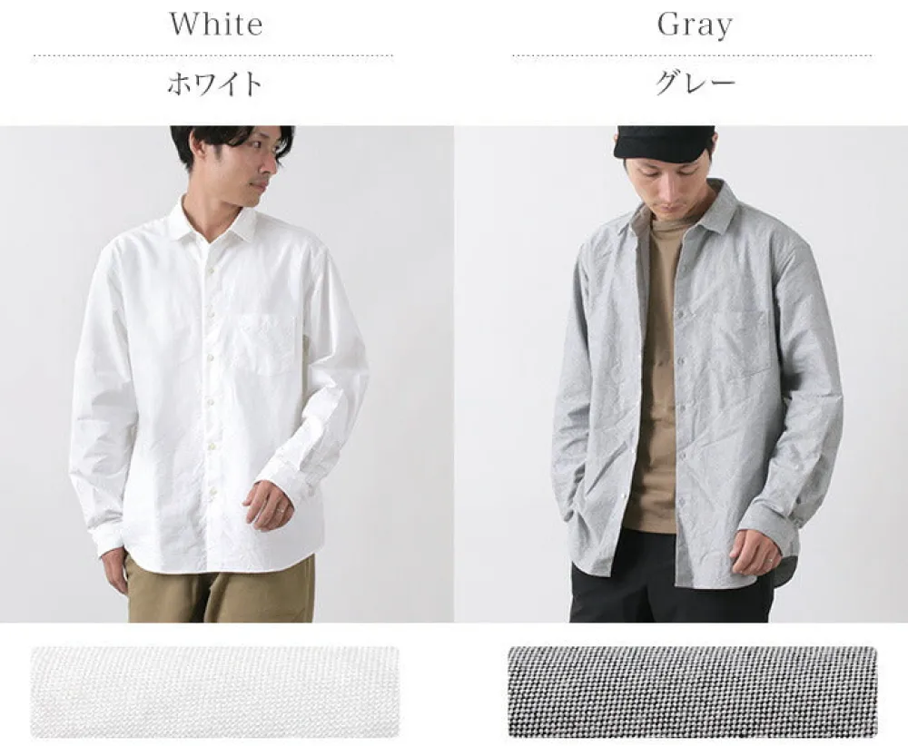 ROCOCO Shirts^/ American Ox Wide Shirt Regular Collar