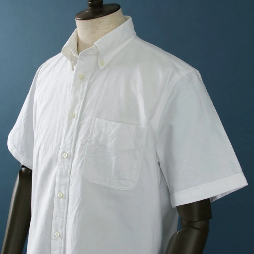 ROCOCO Shirts^/ American Oxford S/S Classic Button Down Shirt