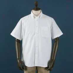 ROCOCO Shirts^/ American Oxford S/S Classic Button Down Shirt