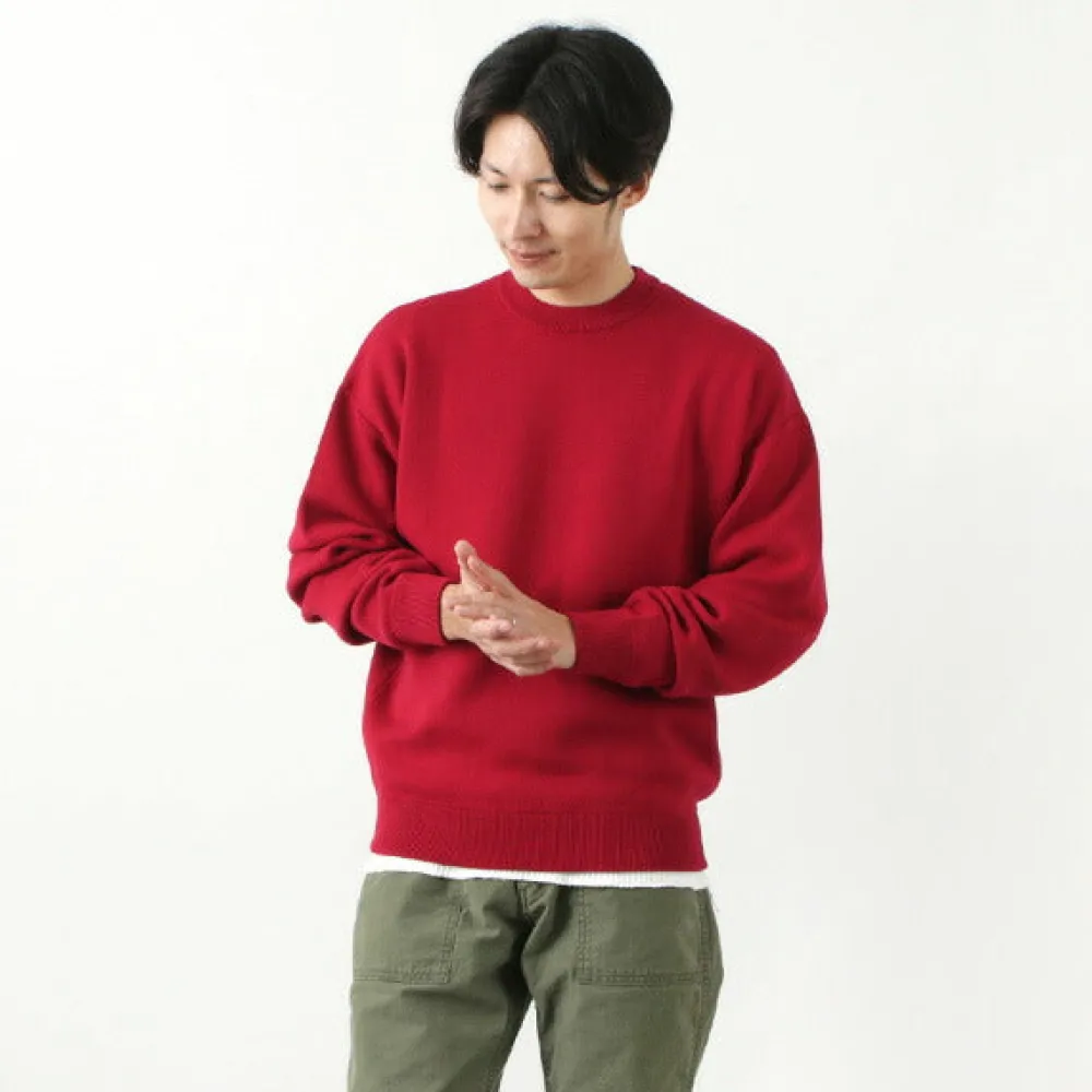 ROCOCO Knits^/ Extra Fine Merino 25oz Heavyweight Crew