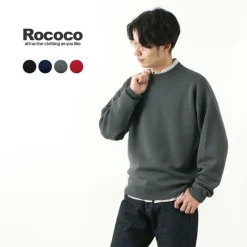 ROCOCO Knits^/ Extra Fine Merino 25oz Heavyweight Crew
